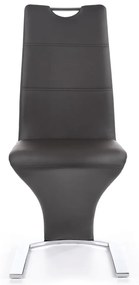 Scaun K188 piele ecologica negru