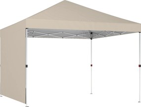 Pavilion Outsunny 3x3m, Impermeabil pentru Grădină și Petreceri în Aer Liber, Bej | Aosom Romania