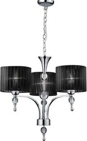 Azzardo AZ0498 - Lustră pe lanț IMPRESS 3xE27/60W/230V