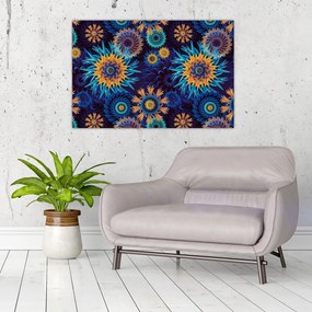 Tablou - 3D flori (90x60 cm)