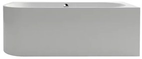 Cada freestanding Kreiner Andrea 175x75 cm finisaj alb dreapta lipita de perete BTW