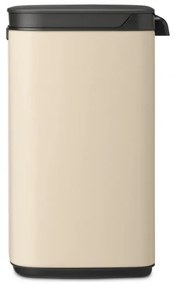 Cos de gunoi Brabantia Bo Small 1008865, 4 L, Deschidere lina si silentioasa, Baza antiderapanta, Bej