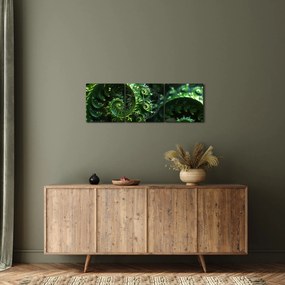 Tablou - Spirale (cu ceas) (90x30 cm)