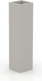 Ghiveci plante design decorativ exterior/interior Square tower pot 20x20x80cm