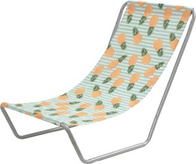 Sezlong pliabil de plaja SAND PINEAPPLE, colorat