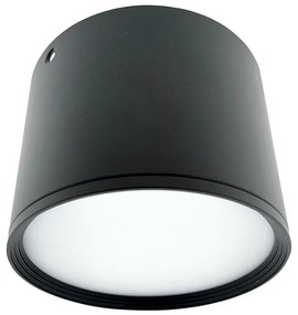 Spot LED, 10W, 230V, 3000/4000/6400K, diametru 12 cm, negru