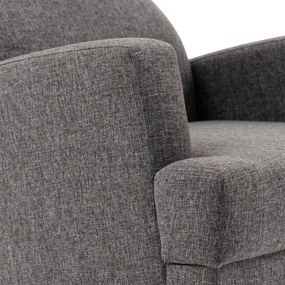 Fotoliu Kana Bergere Dark Grey