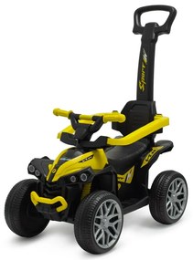 Baby Mix Mega Prime EVA balansoar pentru copii cubară de ghidare, galben
