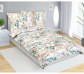Lenjerie de pat din bumbac Bellatex Twig bej, 140 x 200 cm, 70 x 90 cm, 140 x 200 cm, 70 x 90 cm