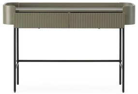 Masă consolă kaki 40x120 cm Willa – MOME