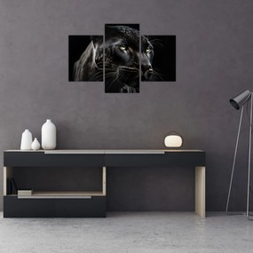 Tablou - Pantera Neagră (90x60 cm)