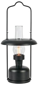 Markslöjd 108893-LED Lampă reîncărcabilă FANOS cu intensitate reglabilă, LED 2,5 W, 3,7 V, baterie 4000 mAh, IP44, negru