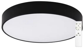 Plafonieră LED pentru baie Top Light PETAL LED/48W/230V IP44 d. 48 cm negru + telecomandă