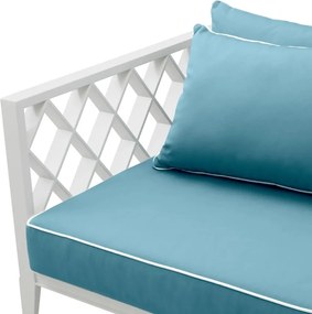 Canapea pentru interior si exterior Ocean Club S, alb, 119905 HZ