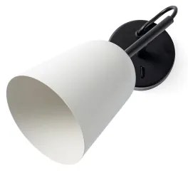 Lampă de perete FARO 28258 STUDIO 1xE14/8W/230V alb/negru