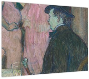 Tablou - Henri de Toulouse-Lautrec, Maxime Dethomas, reproducere (70x50 cm)