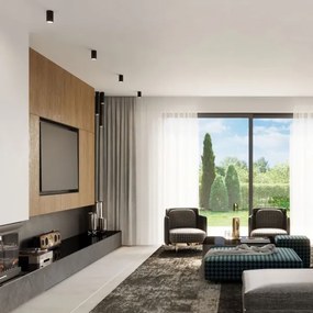 Spot LAGOS 1xGU10/40W/230V 60 cm negru Sollux SL.1003