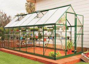 Seră din policarbonat Hybrid 1,85 x 4,26 m Palram - Canopia verde