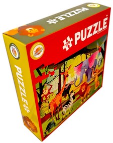 Animale Jungle puzzle de 100 de piese