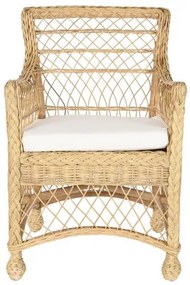 Fotoliu de exterior, din rattan, Selma