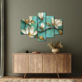 Tablou - Magnolii 3D (150x105 cm)