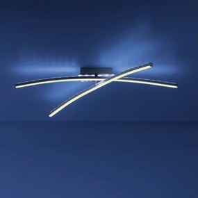 Lustră LED RGB dimabilă ALINA 2xLED/8,1W/230V Leuchten Direkt 11255-55 + telecomandă