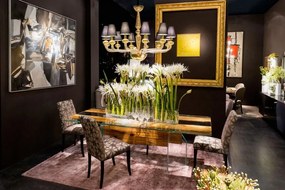 Aranjament floral, decor festiv, design LUX SPIDERLILLY, 50x100cm