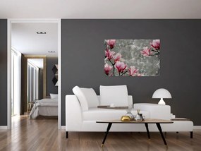 Tablou cu flori (90x60 cm)