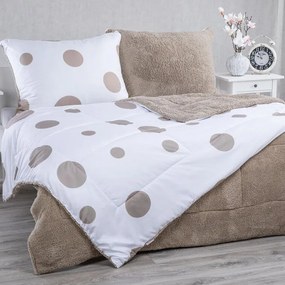 decoDoma Set matlasat cu blăniţă Dual Feel ESTELLA 3 buc
