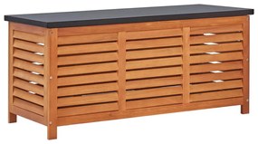 vidaXL Ladă depozitare grădină, 117x50x55 cm, lemn masiv de eucalipt