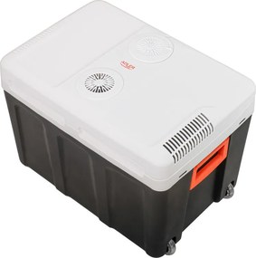 Lada frigorifica Adler AD 8090, 40 l, 58 W, 12/220/240V, Clasa climatica N, Izolatie C5H10, Gri