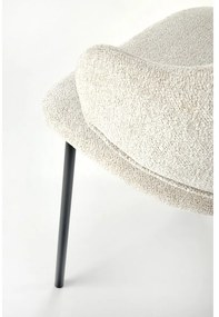 Scaun de bucaterie Lutero, crem