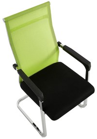 Scaun de birou Rimal (verde + negru). 1065306
