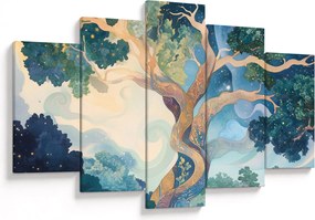 Tablou – Arbore cosmic (150x105 cm)