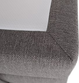 Pat electric reglabil, arcuri, gri, 160x200, MURKO NEW