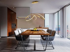 Lustra LED design ultra-modern Lia aurie SV-328326