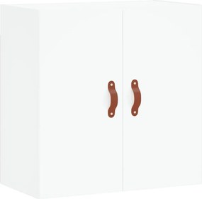 vidaXL Dulap de perete, alb, 60x31x60 cm, lemn compozit