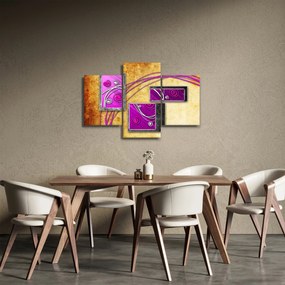 Tablou abstracție (90x60 cm)