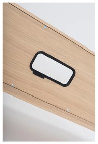 Comodă TV din lemn masiv de stejar cu 2 sertare Gazzda Fawn