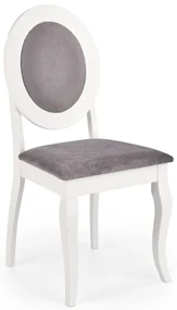 Scaun de sufragerie Bentlix (gri + alb). Promo -6%. 1008325