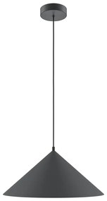 Lustra/Pendul metalic Basic D-35cm negru