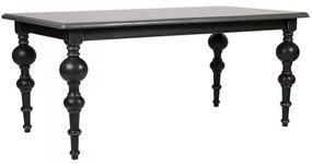 Masa dining, din lemn masiv de pin, aspect vintage, Country Chic