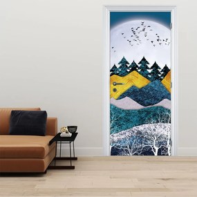 Fototapet pentru ușă - Peisaj polar (95x205cm)