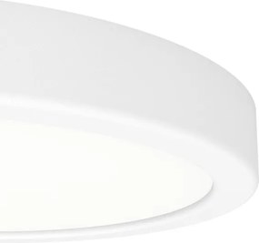 Eglo 901333 - Plafonieră LED FUEVA pentru baie, 11,5 W, 230 V, Ø21,1 cm, IP44, alb