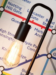 Lampa de masa design modern London negru LONDON/T/B