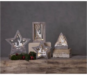 Decorațiune LED de Crăciun FAUNA 10xLED/0,03W/2xAAA Eglo 410413