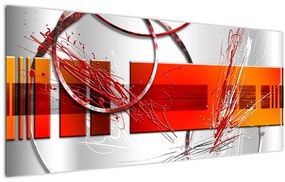 Tablou abstract (120x50 cm)