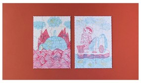 Puzzle Londji Coliba de gheață