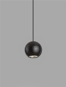 Pendul incastrabil LED stil minimalist 2700K NOTIC negru