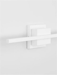 Aplica LED pentru oglinda / tablou AZURE alba L-60,5cm
